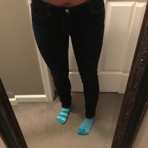 Dark wash American eagle jeggings